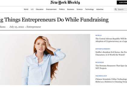 Entrepreneurs Fundraising